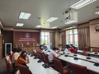 18. ประชุมคณะกรรมการพิจารณาแบบอาคารศูนย์ฝึกอบรมและทดสอบฝีมือแรงงาน วันที่ 1 กันยายน 2565 ณ ห้องประชุมดารารัตน์ อาคารเรียนรวมและอำนวยการ มหาวิทยาลัยราชภัฏกำแพงเพชร